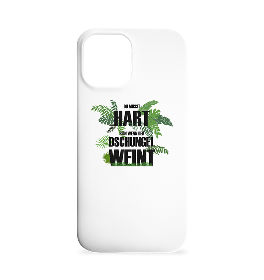 Accessoires: Du musst hart sein wenn der Dschungel weint - Iphone 12 Max Handyhülle
