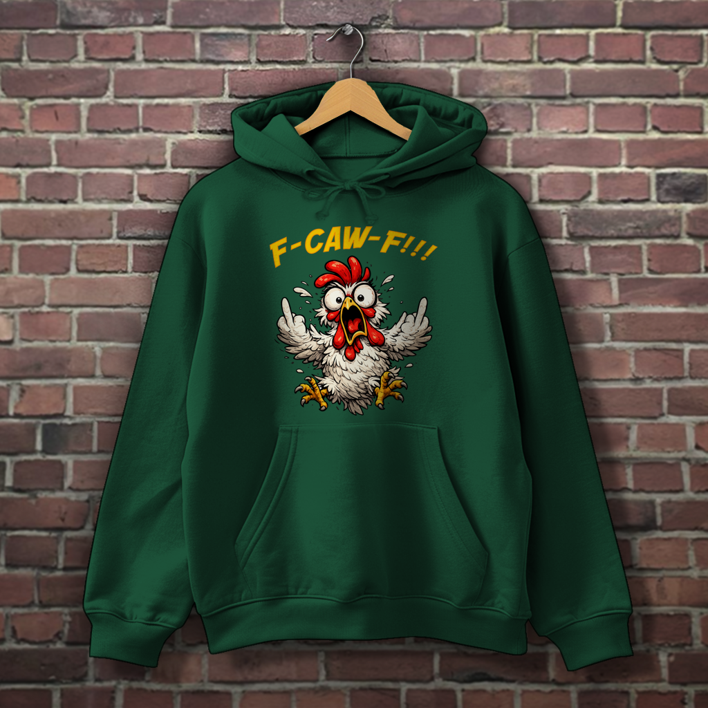 Hoodie "F-CAW-F!!!" v2