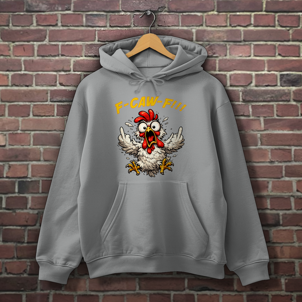 Hoodie "F-CAW-F!!!" v2