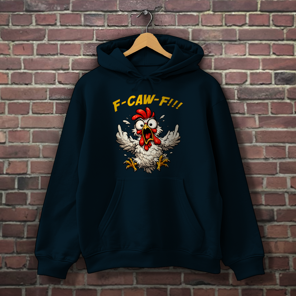 Hoodie "F-CAW-F!!!" v2
