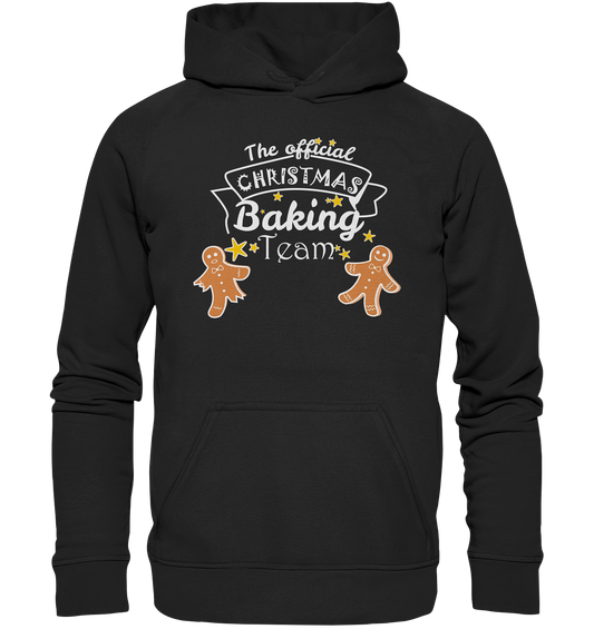 The official Christmas Baking Team - Basic Unisex Hoodie
