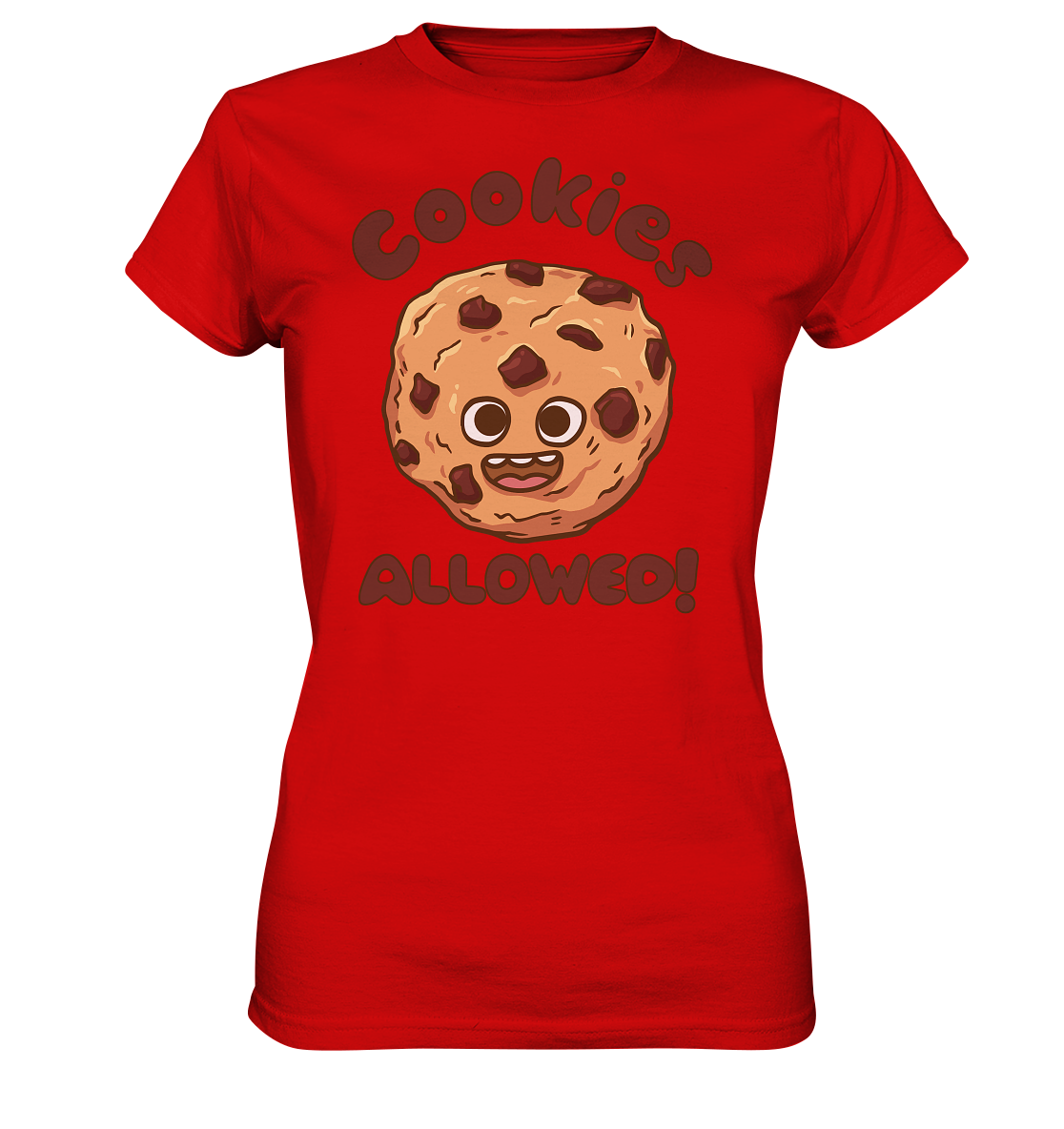 Cookies allowed! - Ladies Premium Shirt