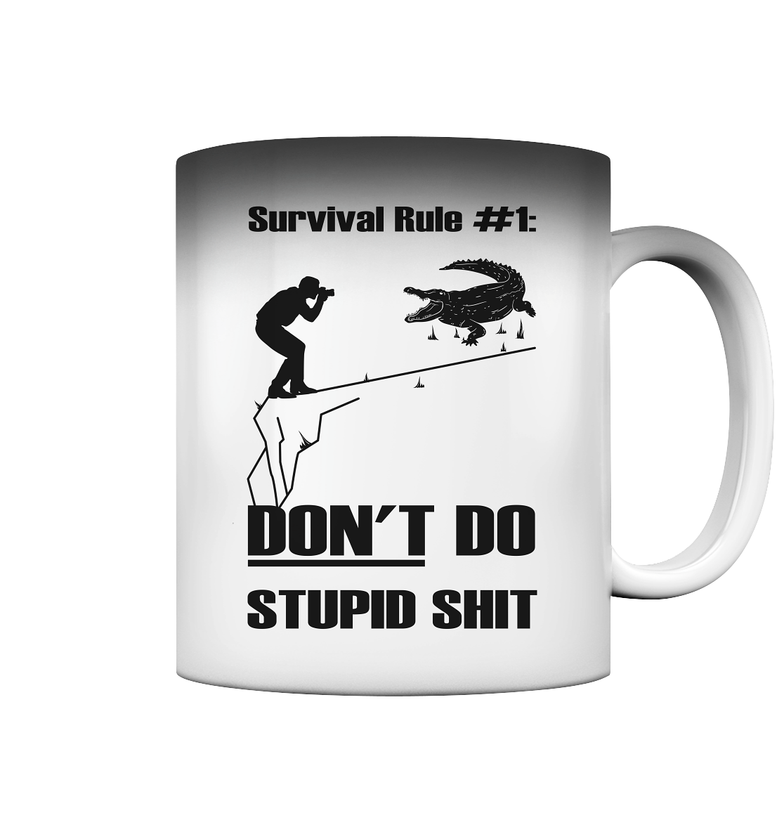 Don't do stupid shit - Magic Mug