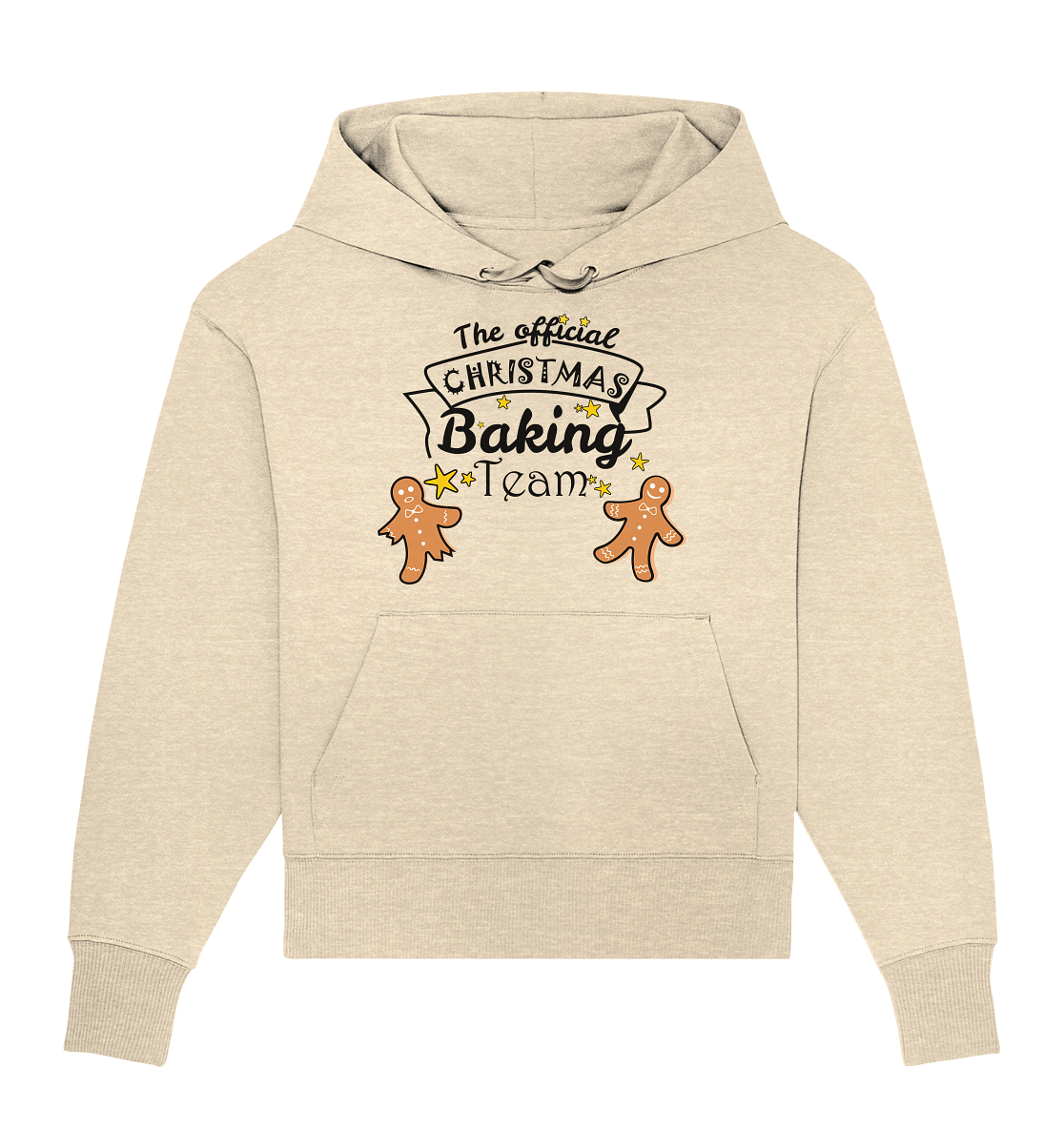 The official Christmas Baking Team - Organic Oversize Hoodie