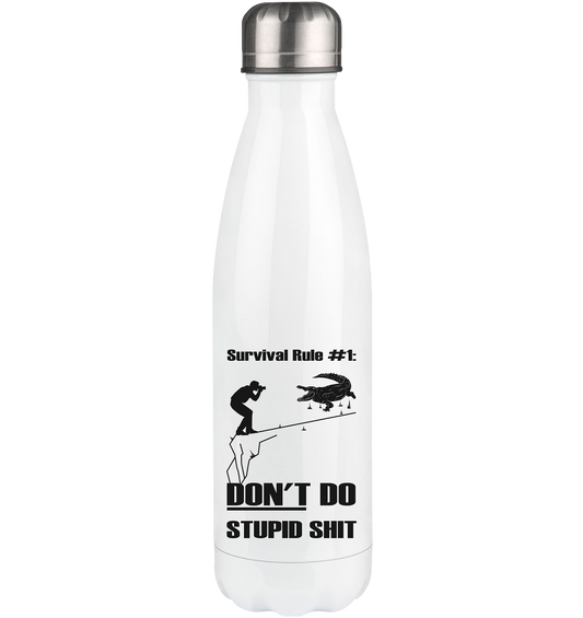 Don't do stupid shit - Thermoflasche 500ml